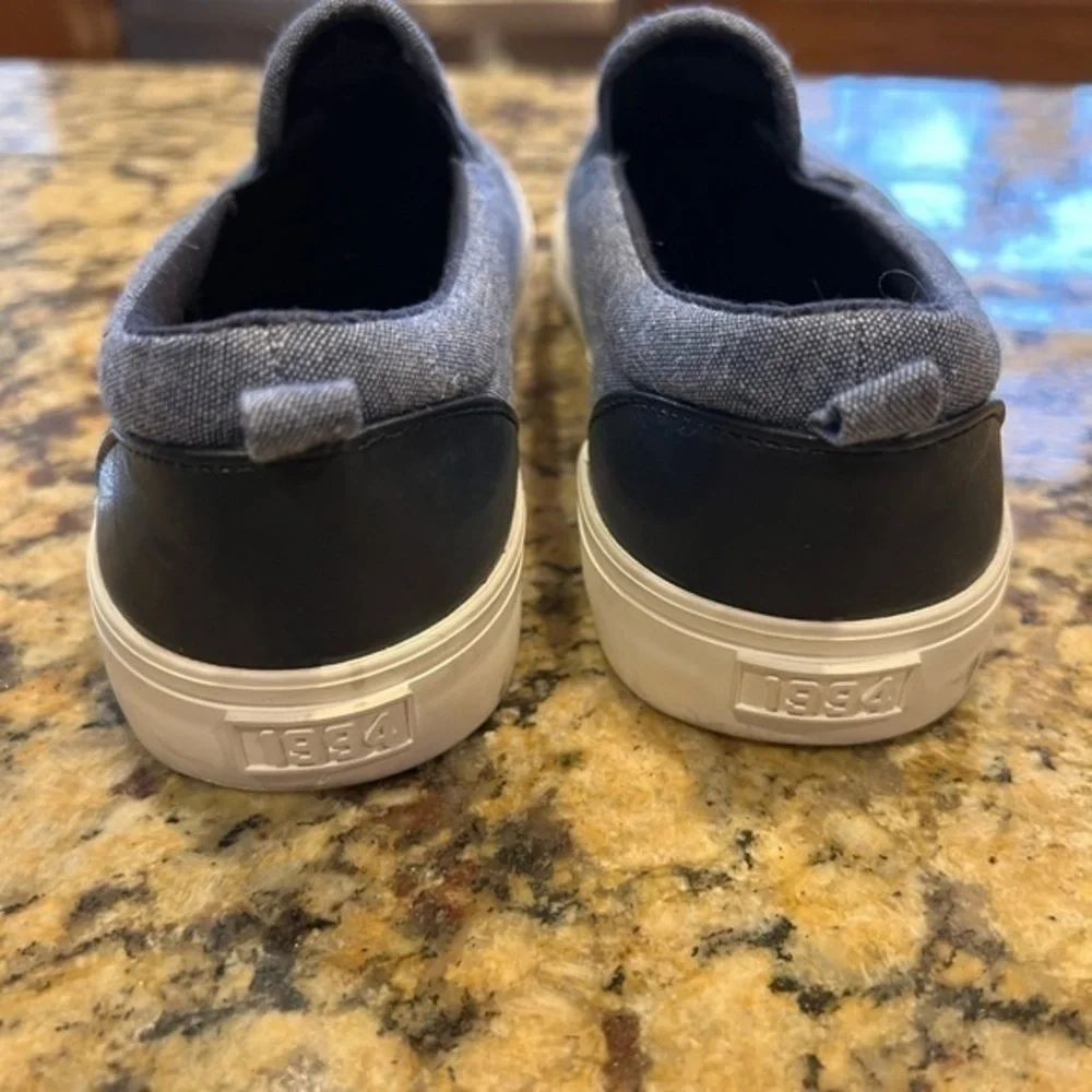 Old Navy slip on chambray deck shoe